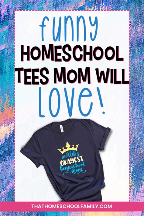 11 Funny Homeschool Shirts Mom will Love! - That Homeschool Family