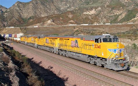 Union Pacific Diesel Locomotive freight train 4K Photographic | Etsy