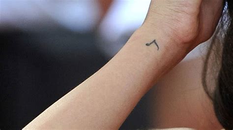 Selena Gomez Heart Tattoo