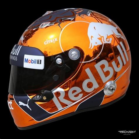 Max Verstappen Helmet Design Belgium GP 2017 made by JMD Design | Helm ...