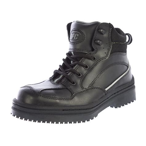 Shoes For Crews - Shoes for Crews Men's Neo Leather Boots 5255 Size 4 Black - Walmart.com ...