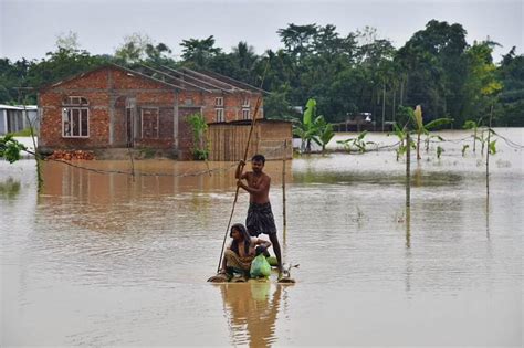 Assam: Cachar Hit Hard In Floods, Barak Flowing Above Danger Levels