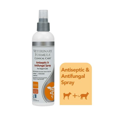 Veterinary Formula Clinical Care Antiseptic and Antifungal Spray for Dogs and Cats, 8 oz ...