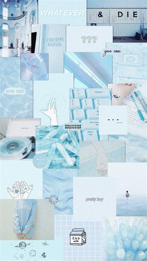 Light Blue Aesthetic iPhone Wallpapers - Top Free Light Blue Aesthetic ...