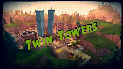 Building Twin Towers - Fortnite Battle Royale - YouTube