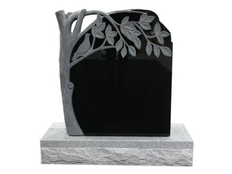 Wholesale Custom Carved Dove Family Headstones With Tree Design at ...