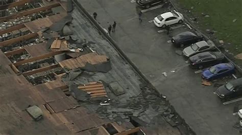 Tornado Tore Roof From Montebello Business – NBC Los Angeles