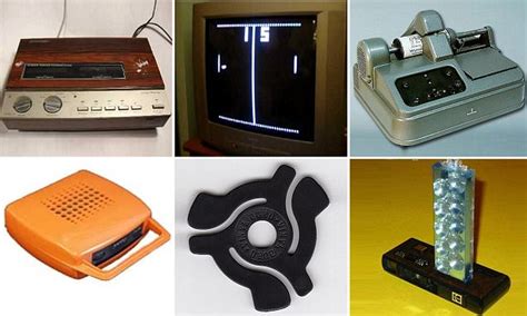 How many retro gadgets do you recognise? | Daily Mail Online