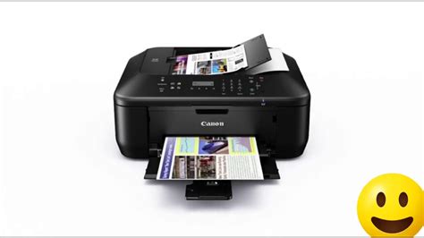 Canon PIXMA MX475 Black Wifi inkjet with Fax and ADF - YouTube