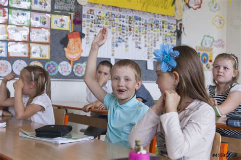 Pupil in primary school - stock photo 415957 | Crushpixel