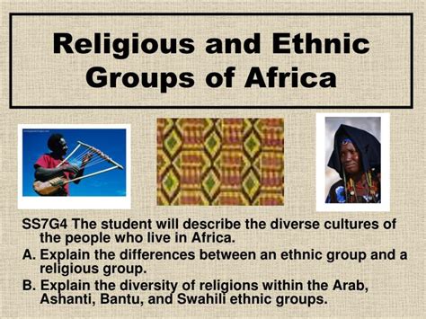 PPT - Religious and Ethnic Groups of Africa PowerPoint Presentation, free download - ID:5552912