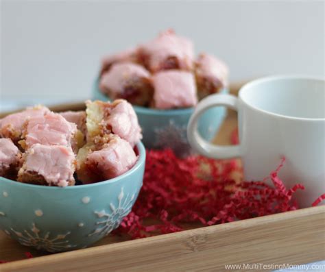 Cherry Shortbread Squares - Multi-Testing Mommy