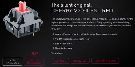 Cherry MX silent key switches launched marketwide - Peripherals - News - HEXUS.net