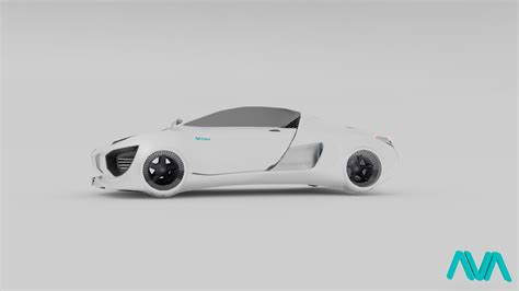 Futuristic Car AVA Concept - DownloadFree3D.com