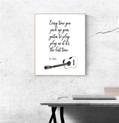 Music Wall Art, Guitar Print, Acoustic Guitar, Gifts for Musicians ...