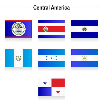 Flags Central America Stock Illustration - Download Image Now - iStock