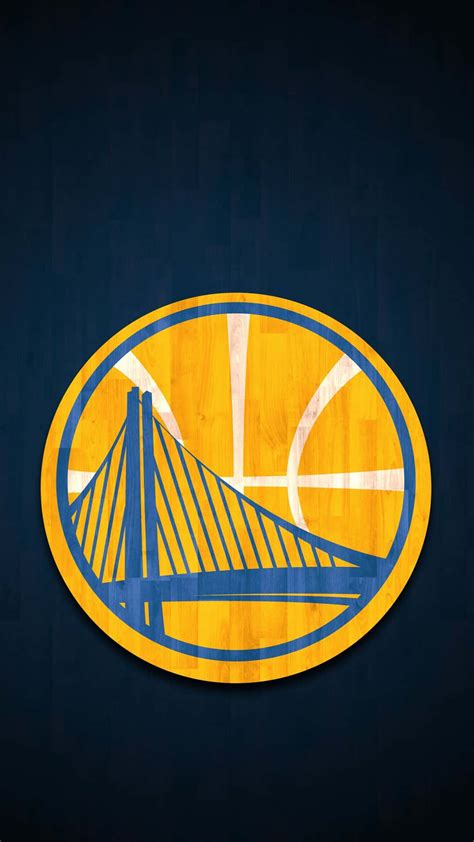 Download Golden State Warriors Logo With Basketball Design Wallpaper | Wallpapers.com