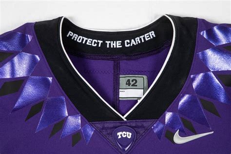 Nike TCU Horned Frogs Purple Replica Game Football Jersey ...