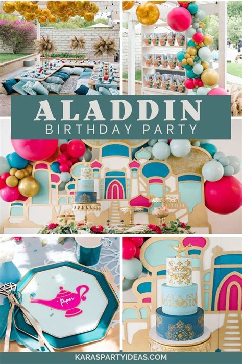 Aladdin Birthday Party | Kara's Party Ideas | Aladdin birthday party ...