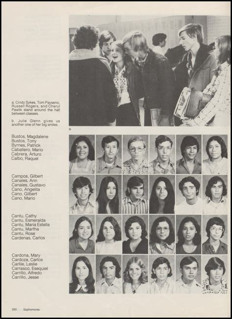 1975 McAllen High School Yearbook | High school yearbook, School ...