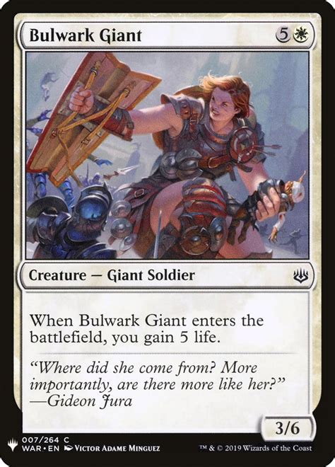 Bulwark Giant · War of the Spark (WAR) #7 · Scryfall Magic The Gathering Search