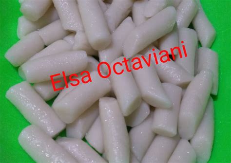 Resep Garaetteok (untuk Tteokbokki) oleh Elsa Octaviani - Cookpad