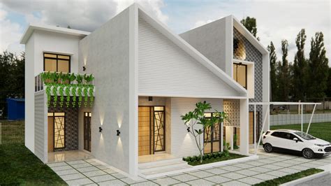 Desain Rumah Minimalis 2 Lantai, Hunian Modern Kekinian