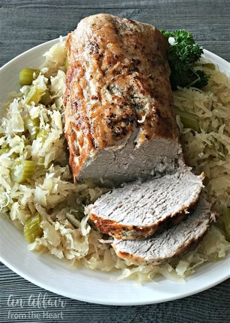 Pork Roast & Sauerkraut Recipe Baked in the Oven, Perfect Every Time