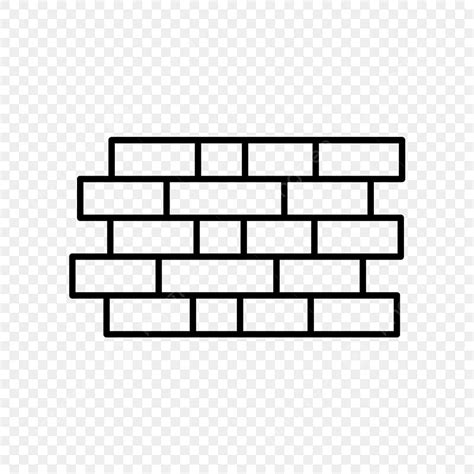 Brick Vector Hd Images, Vector Brick Icon, Brick Icons, Brick Icon, Construction PNG Image For ...