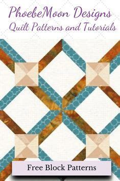 Free Quilt, Block, and Craft Patterns ⋆ Phoebe Moon Quilt Patterns | Quilt block patterns free ...