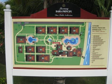 Luxury Bahia Principe Esmeralda Resort Map