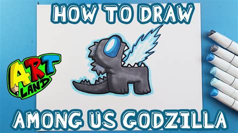 How To Draw Among Us Godzilla