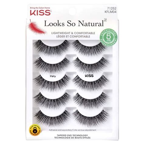 KISS Looks So Natural Lashes Double Pack - Flirty, Looks So Natural Lashes by KISS - Madame ...