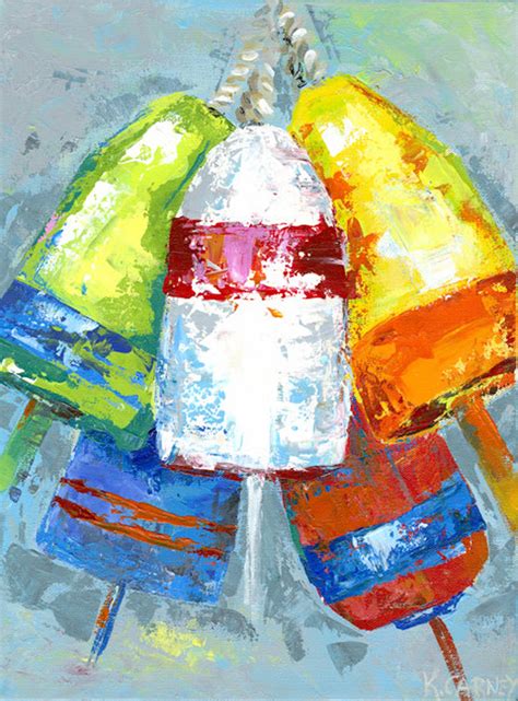 My Buoys : Fine art buoy giclee print from original acrylic | Etsy