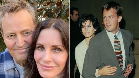 Matthew Perry 'was in love' with co-star Courteney Cox and 'unable to get over her' - Mirror Online