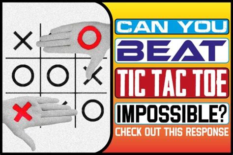 Top 9 How To Beat Impossible Tic Tac Toe - Mobitool