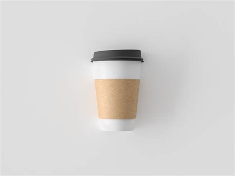 Simple Coffee Cup Mockup | Mockup World HQ