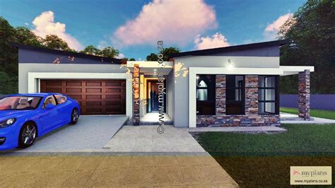 Modern 3 Bedroom House Plans With Double Garage ~ 34+ House Plan In ...