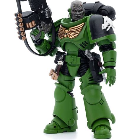 Joy Toy Warhammer 40,000 Salamanders Intercessors Brother Tol'vak 1:18 Scale Action Figure