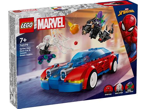 LEGO Marvel 76279 Spider-Man Race Car & Venom Green Goblin - Toy Store