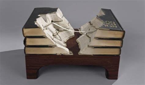 Four Brilliant Book Sculpture Artists