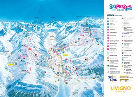 Livigno Ski Resort Piste Maps