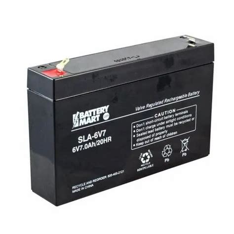 VGS 6V 7A Rechargeable Battery, 7Ah at Rs 699/piece in Chennai | ID ...