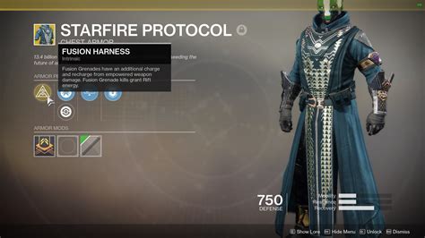 Starfire Protocol, Warlock Exotic Chest - Destiny 2 - Guide Stash