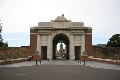 The Menin Gate Lions | With the British Army in Flanders & France