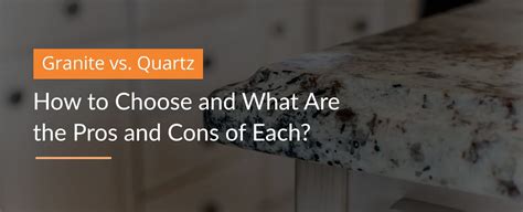 Granite vs. Quartz: Pros and Cons of Each | Atlantic Granite & Marble