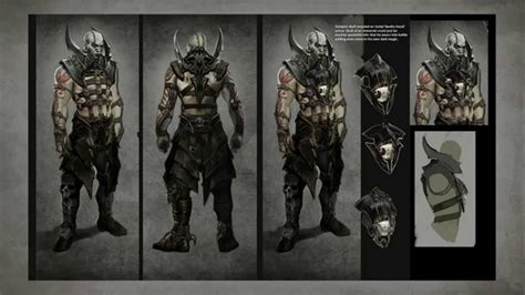 Mortal Kombat X: Quan Chi Concept Art - YouTube