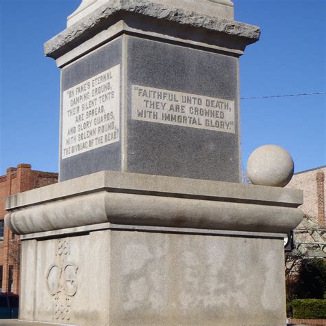 Monuments - Inscriptions on Confederate Monuments | Historic ...