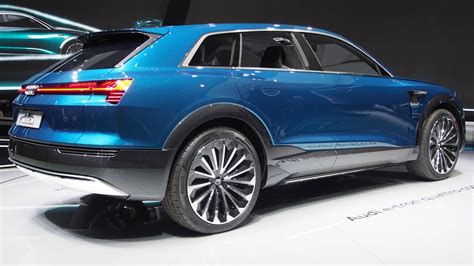 Audi Q6 e-tron Electric Car Quattro Concept - Exterior Walkaround - YouTube