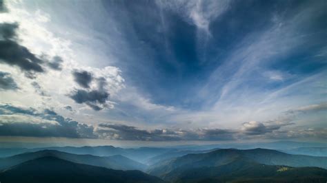 The Picturesque Mountain Landscape On Cloud Stock Footage SBV-327148761 ...